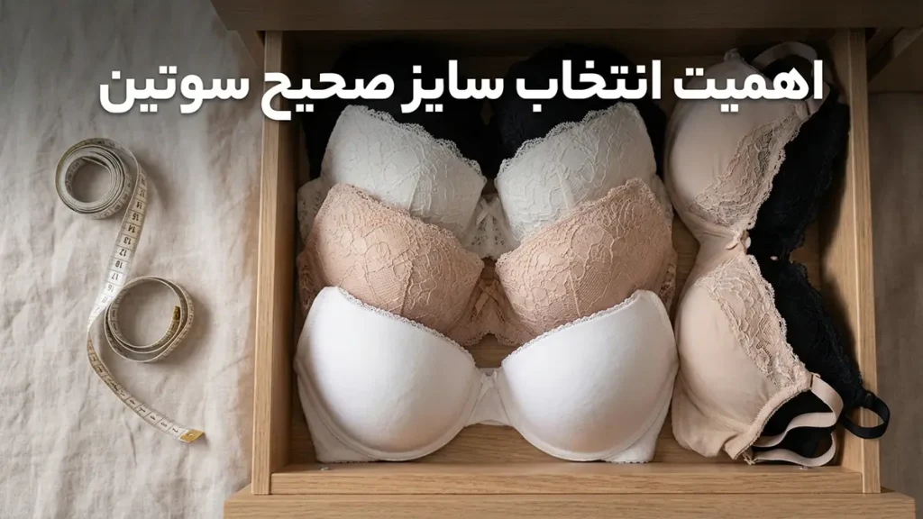 سایز سوتین چطور محاسبه میشود: راهنمای جامع و گام به گام اهمیت انتخاب سایز سوتین مناسب