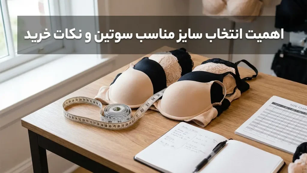 اهمیت انتخاب سایز صحیح سوتین و نکات خرید
