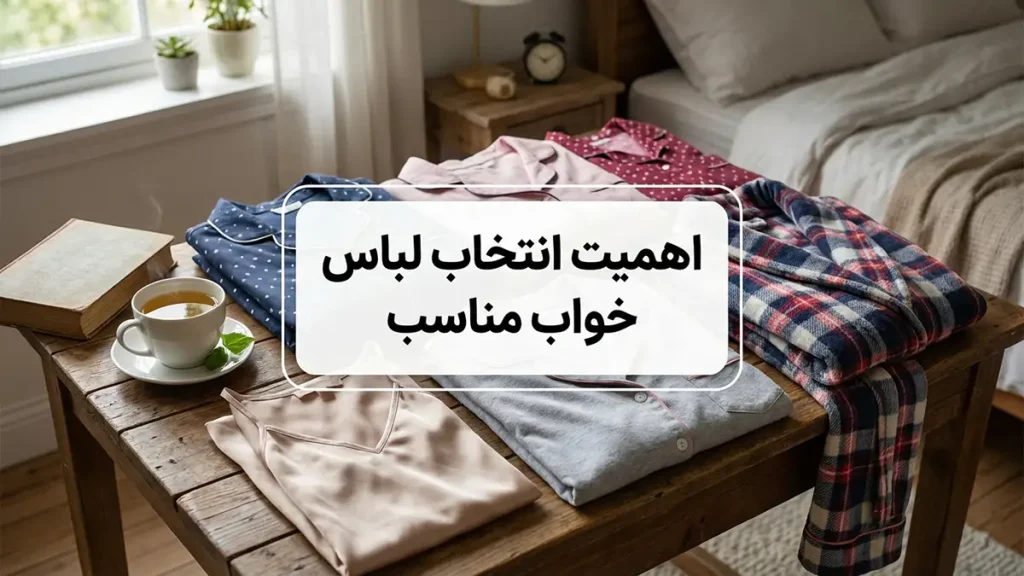 چطور لباس خواب مناسب انتخاب کنیم؟ راهنمای جامع برای خوابی راحتتر اهمیت انتخاب لباس خواب مناسب برای کیفیت خواب و سلامتی شما