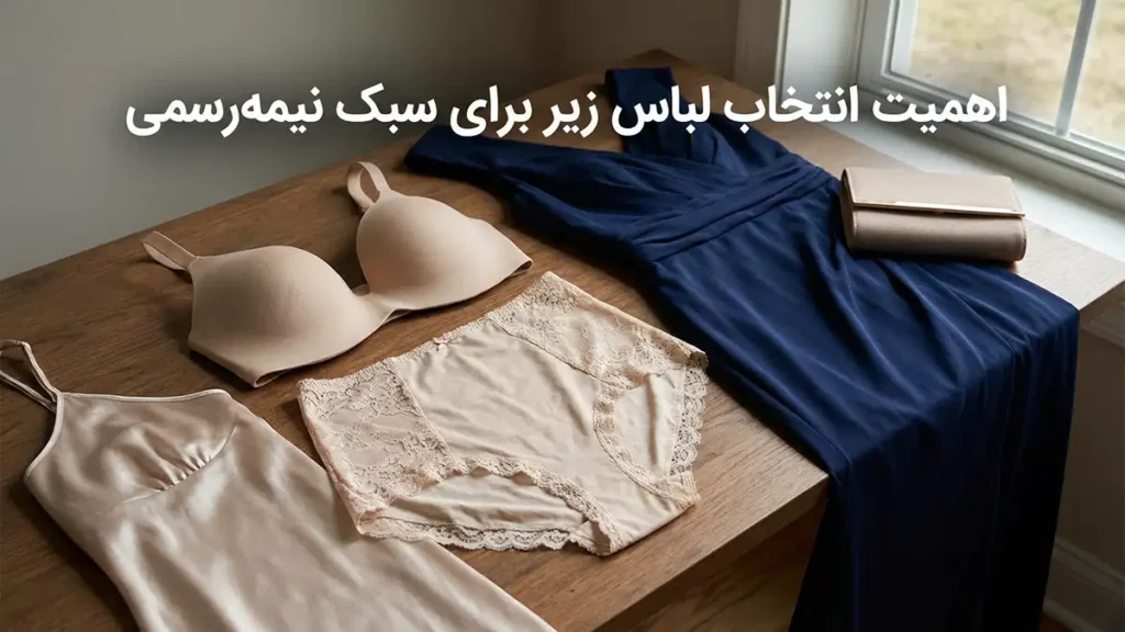 لباس زیر مناسب لباسهای نیمهرسمی: راهنمای جامع برای استایلی بینقص اهمیت انتخاب لباس زیر در استایل نیمهرسمی