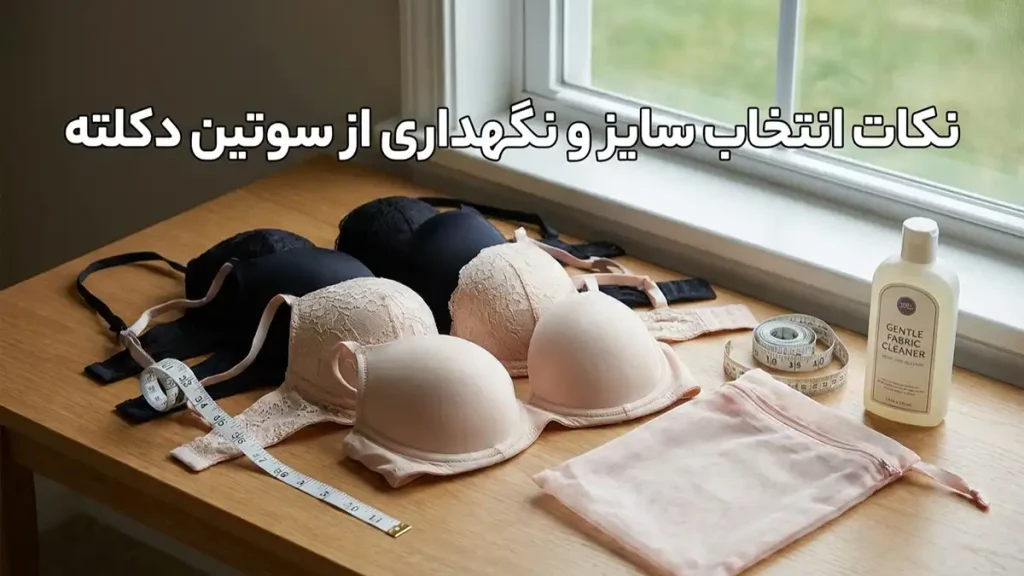 چطور سوتین رو دکلته کنیم: راهنمای جامع برای ایجاد زیبایی و جذابیت نکاتی برای انتخاب سایز و نگهداری سوتین دکلته