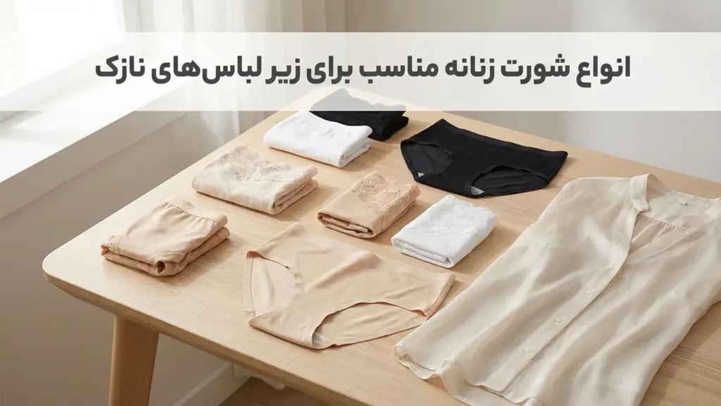 چطور شورت مناسب برای لباسهای نازک انتخاب کنیم: راهنمای جامع پنهانسازی و زیبایی انواع شورتهای ایدهآل برای پوشیدن زیر لباسهای نازک