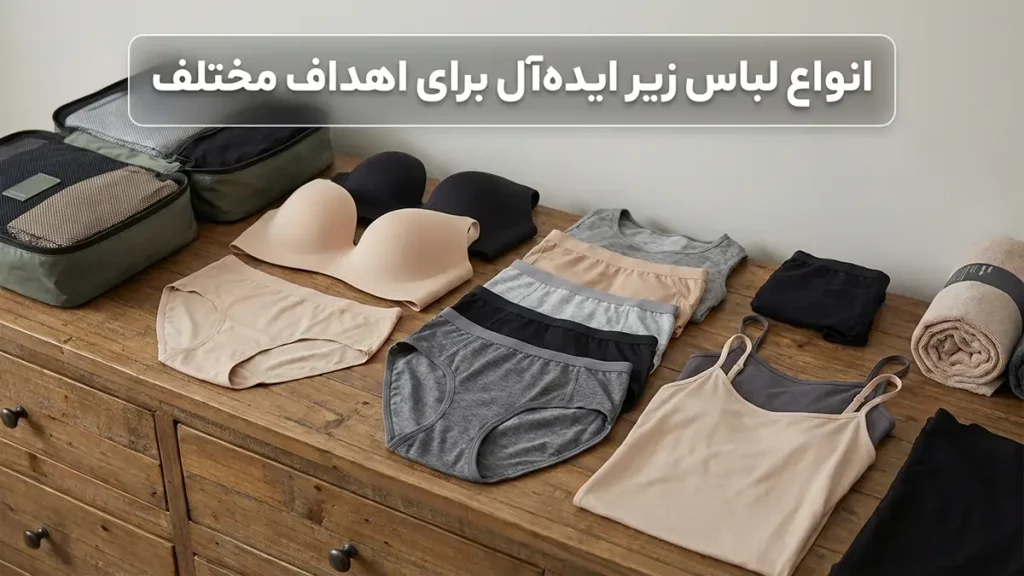 انواع لباس زیر ایده‌آل برای مقاصد مختلف