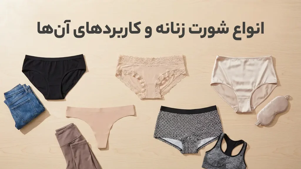 بهترین شورت زنانه جهان: راهنمای جامع برای انتخابی ایدهآل انواع شورت زنانه و کاربرد آنها: کدام برای شما بهترین است؟
