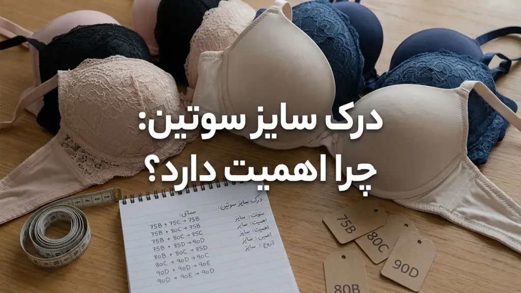سایز سوتین تا چند داریم؟ یک راهنمای جامع و کاربردی فهم سایز سوتین: چرا اهمیت دارد؟