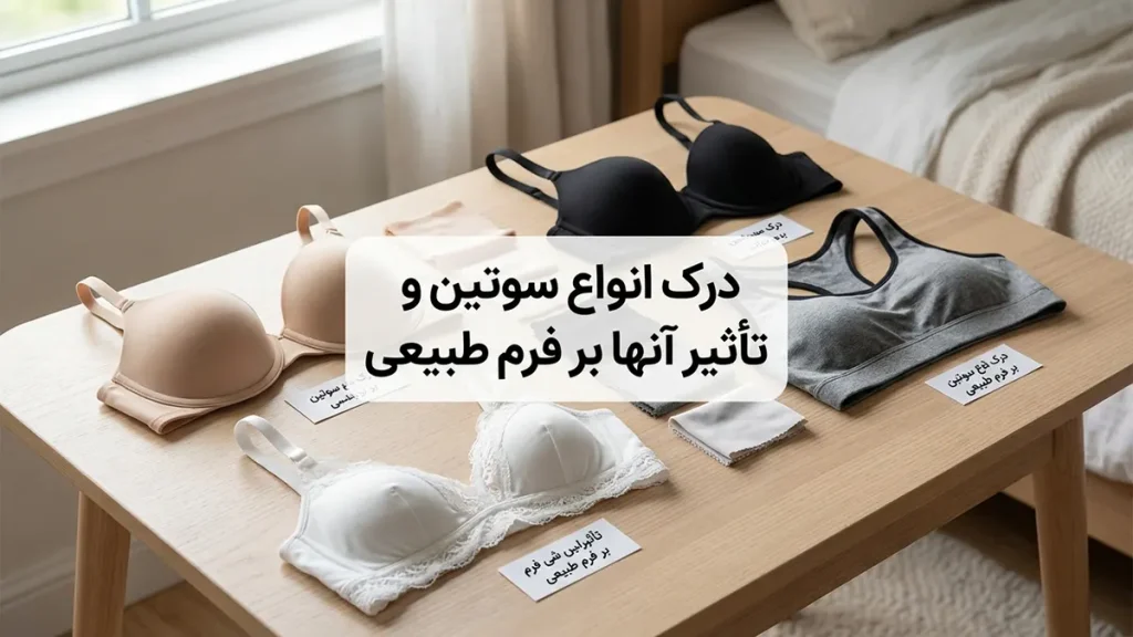 بهترین مدل سوتین برای فرمدهی طبیعی شناخت انواع سوتین و تاثیر آنها بر فرمدهی طبیعی
