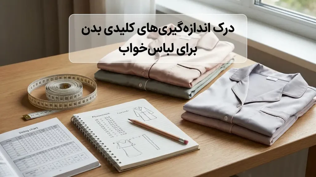 چطور لباس خواب رو اندازه مناسب انتخاب کنیم: راهنمای جامع راحتی و کیفیت خواب آشنایی با اندازهگیریهای کلیدی بدن برای لباس خواب