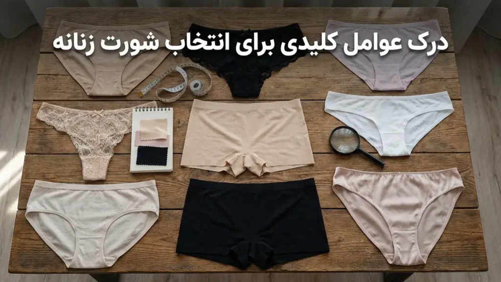 چطور شورت مناسب انتخاب کنیم؟ شناخت فاکتورهای کلیدی برای انتخاب شورت