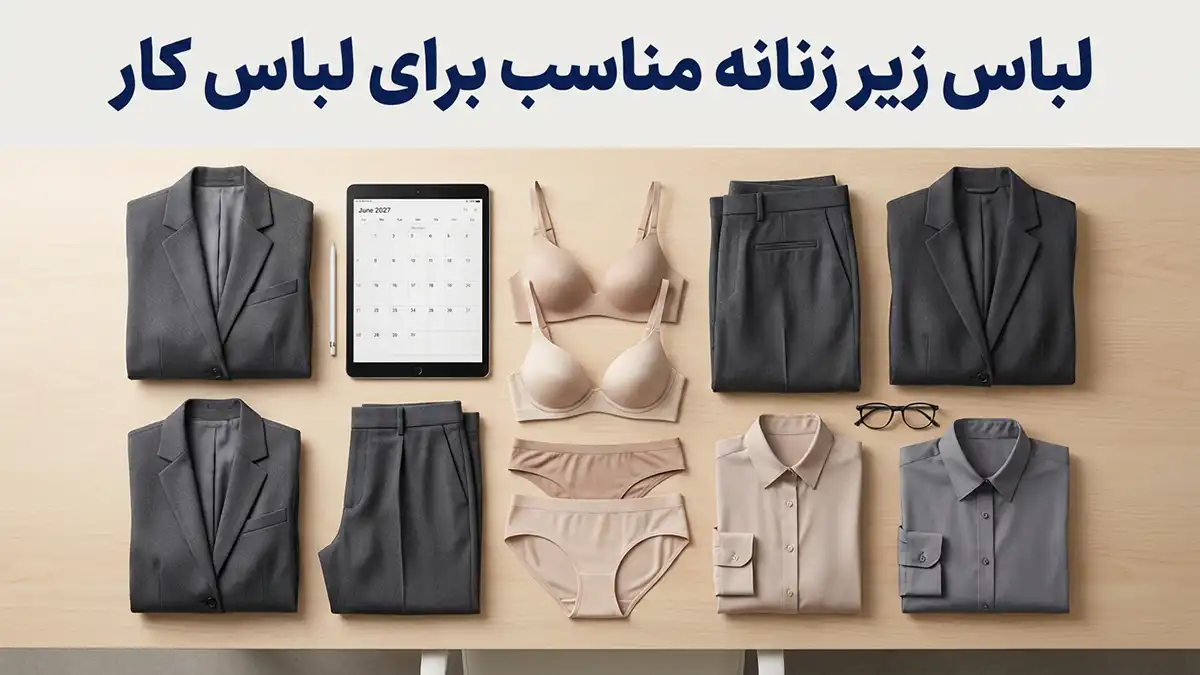 لباس زیر مناسب لباس‌های کارمندی: راهنمای جامع انتخاب و نگهداری