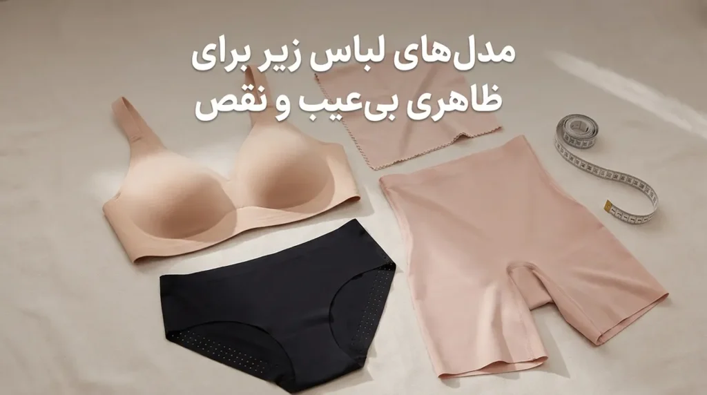 لباس زیر مناسب استایل کاری: راهنمای جامع برای راحتی و حرفهایگری مدلهای لباس زیر برای ظاهری بدون نقص و حرفهای