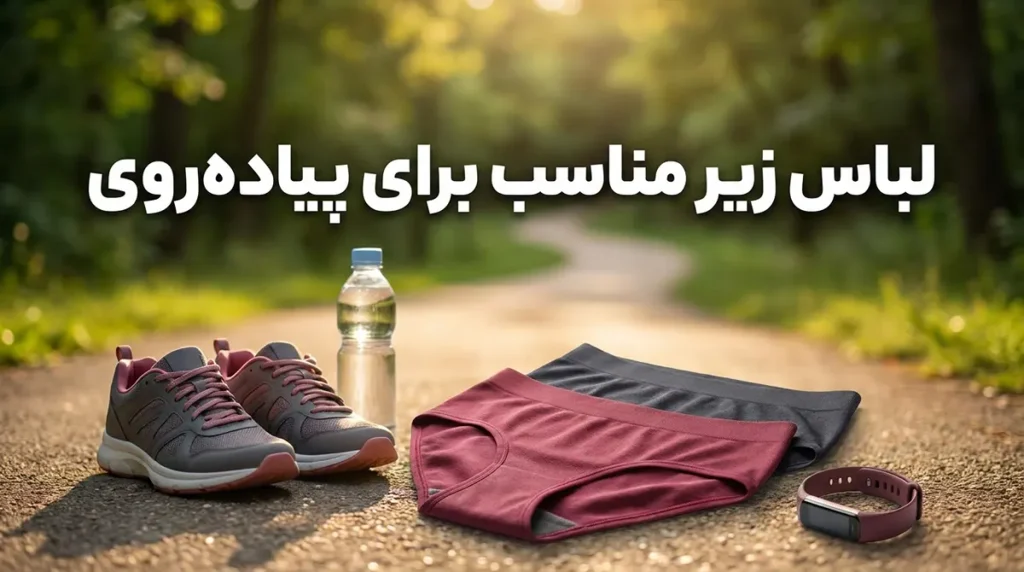 لباس زیر مناسب پیاده‌روی: راهنمای جامع برای انتخابی هوشمندانه