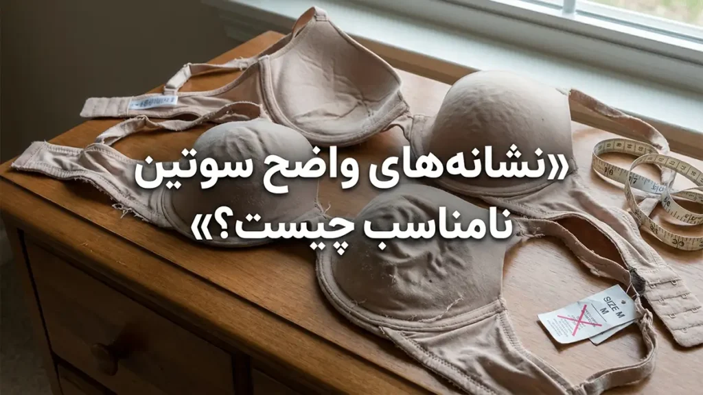 بهترین سایز سوتین چیست؟ راهنمای جامع انتخاب و اندازهگیری سوتین مناسب نشانههای واضح سوتین با سایز نامناسب چیست؟