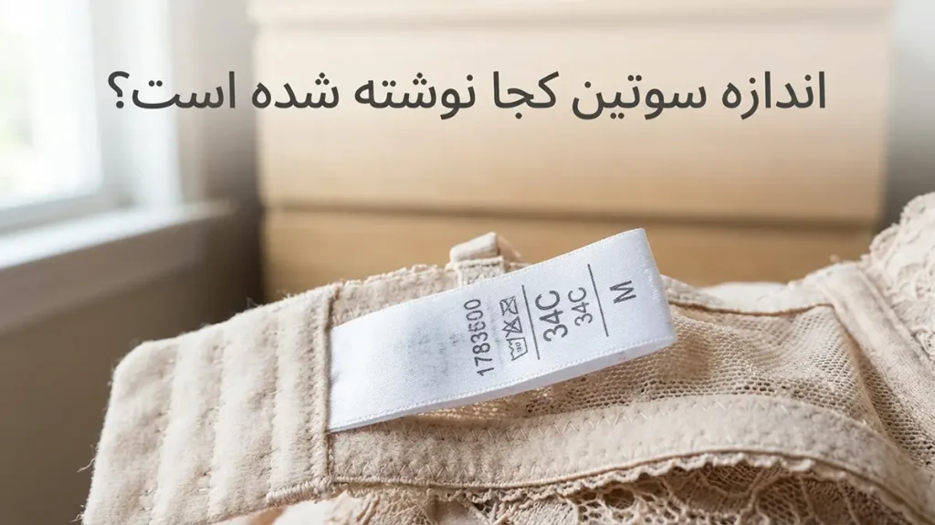 سایز سوتین کجا نوشته شده: راهنمای جامع پیدا کردن و خواندن سایزبندی لباس زیر سایز سوتین در کجای لباس زیر نوشته شده است؟
