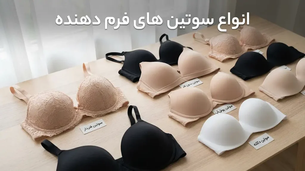 بهترین سوتین فرم دهنده: راهنمایی جامع برای انتخابی بینظیر انواع سوتین فرم دهنده: کدام یک برای شما ایدهآل است؟