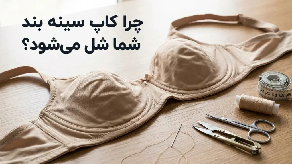 چطور کاپ سوتین را کوچک کنیم چرا کاپ سوتین شما گشاد میشود؟