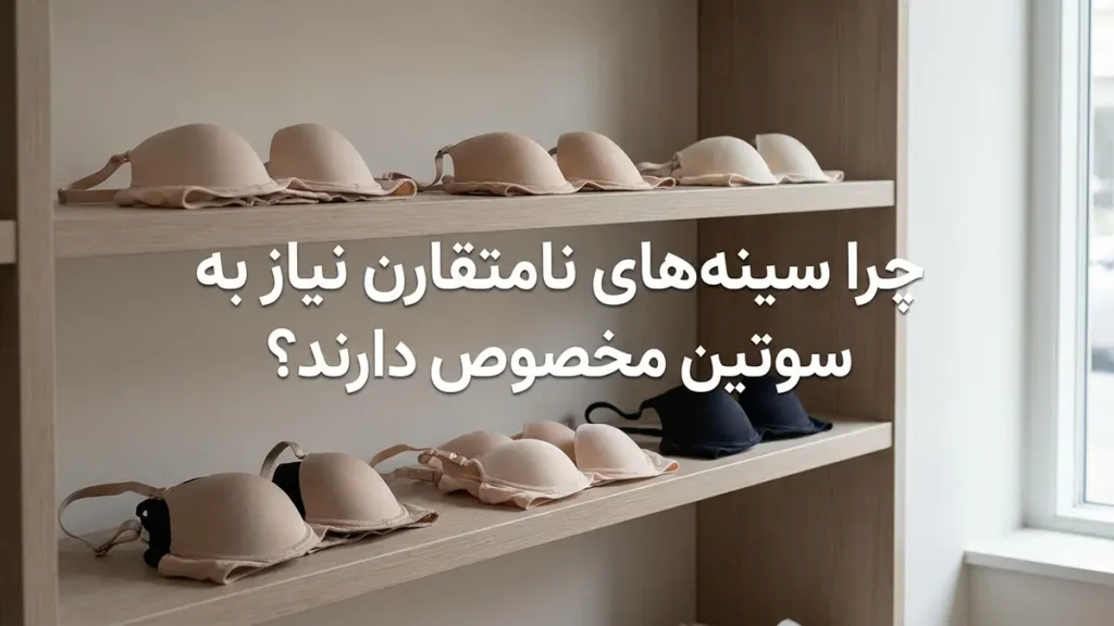 چرا سینه‌های نامتقارن نیازمند سوتین خاص هستند؟
