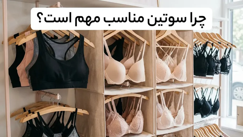 چرا سوتین مناسب اهمیت دارد؟