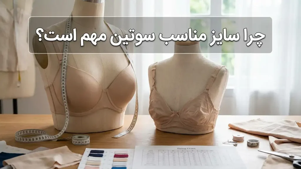 چرا سوتین با اندازه مناسب اهمیت دارد؟