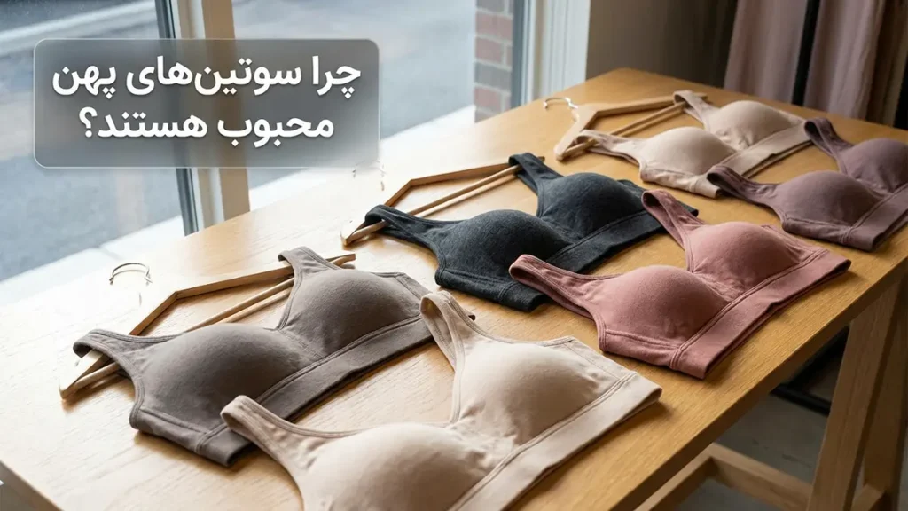 بهترین مارک سوتین کش پهن: راهنمای جامع انتخاب و خرید چرا سوتین کش پهن انتخابی محبوب است؟