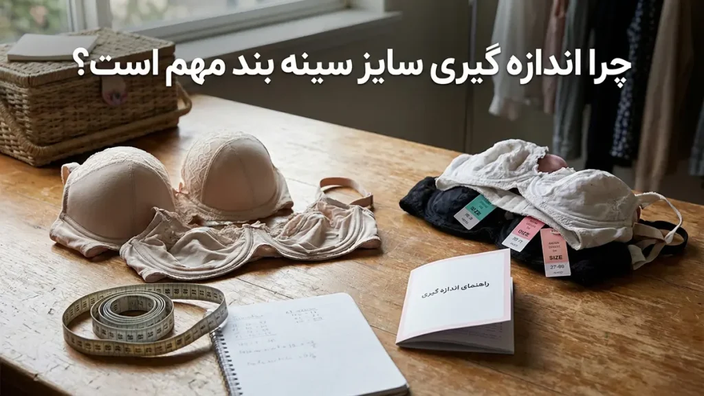 اندازه گیری سایز سوتین چرا اندازه گیری سایز سوتین اهمیت دارد؟