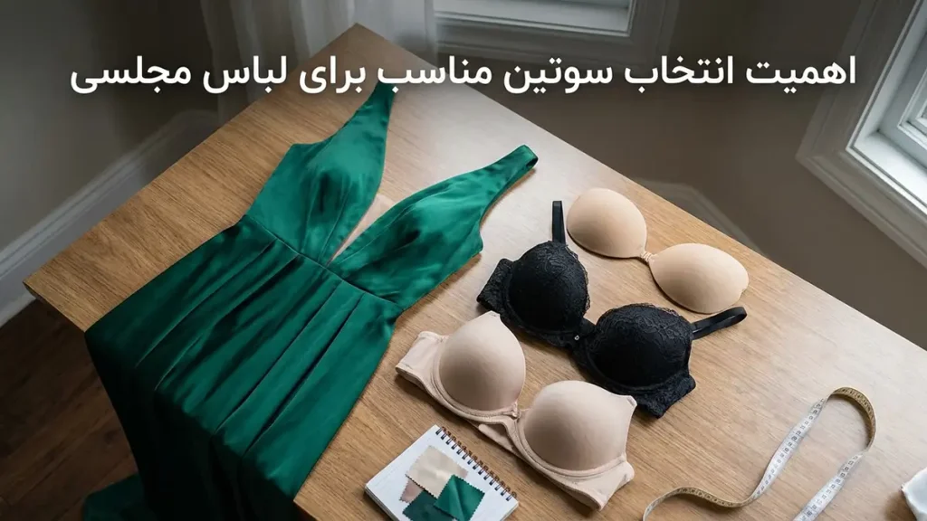 چطور سوتین مناسب لباس مجلسی انتخاب کنیم؟ چرا انتخاب سوتین مناسب برای لباس مجلسی حیاتی است؟