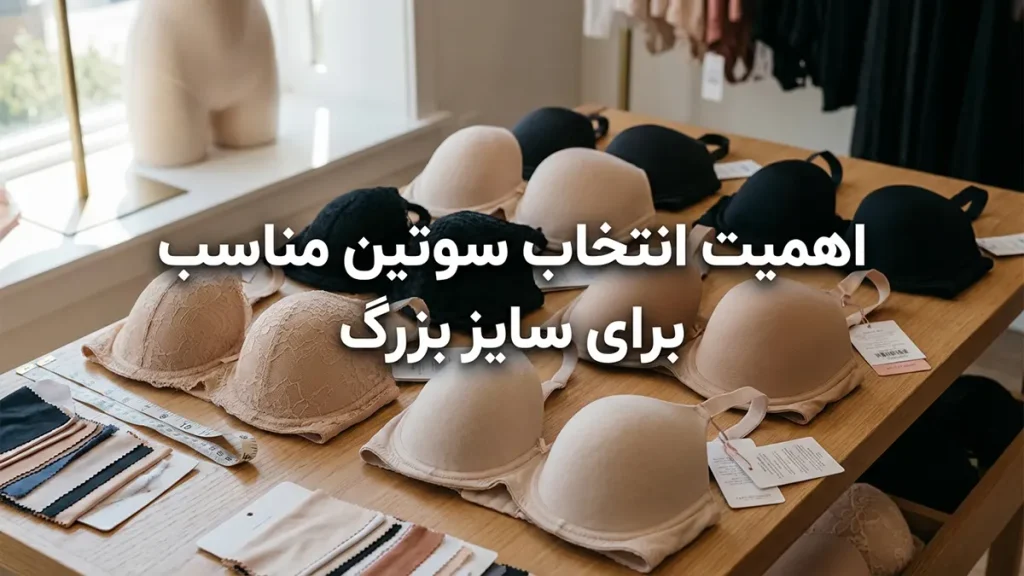 چطور سوتین مناسب سایز بزرگ انتخاب کنیم؟ چرا انتخاب سوتین مناسب برای سایز بزرگ حیاتی است؟