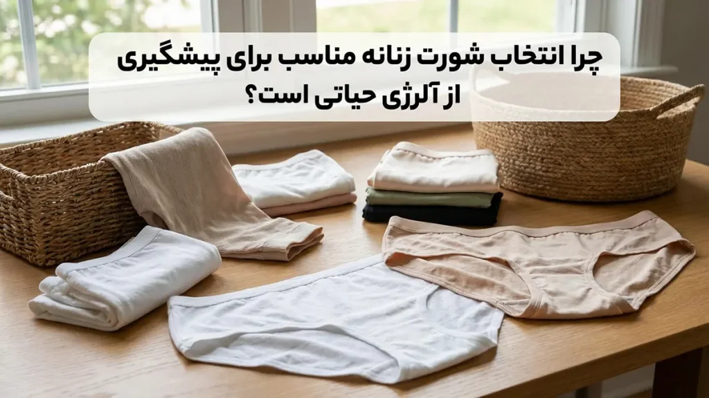 بهترین مدل شورت برای جلوگیری از حساسیت چرا انتخاب شورت مناسب برای جلوگیری از حساسیت حیاتی است؟