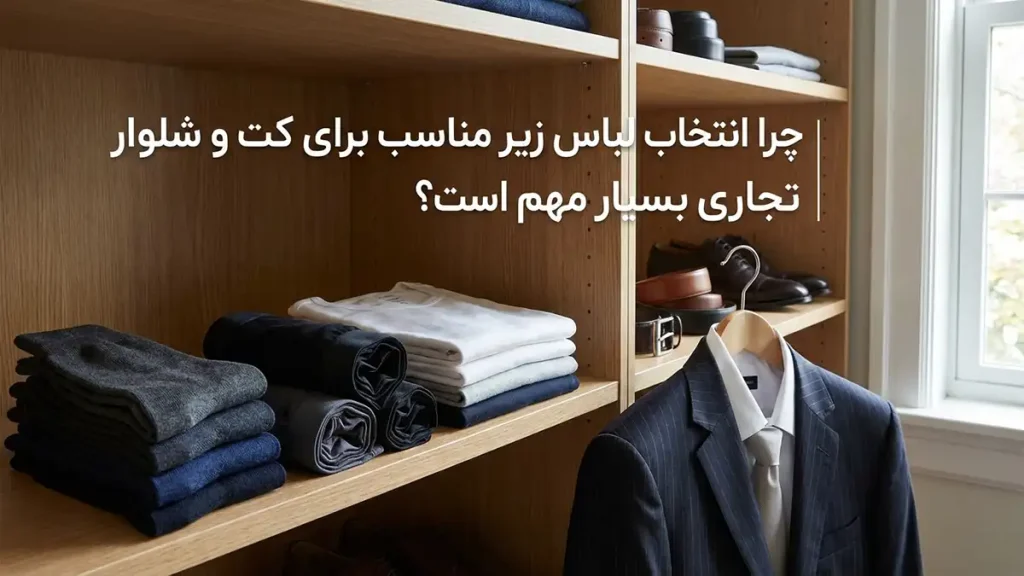 لباس زیر مناسب لباسهای کارمندی: راهنمای جامع انتخاب و نگهداری چرا انتخاب لباس زیر مناسب برای لباس کارمندی حیاتی است؟