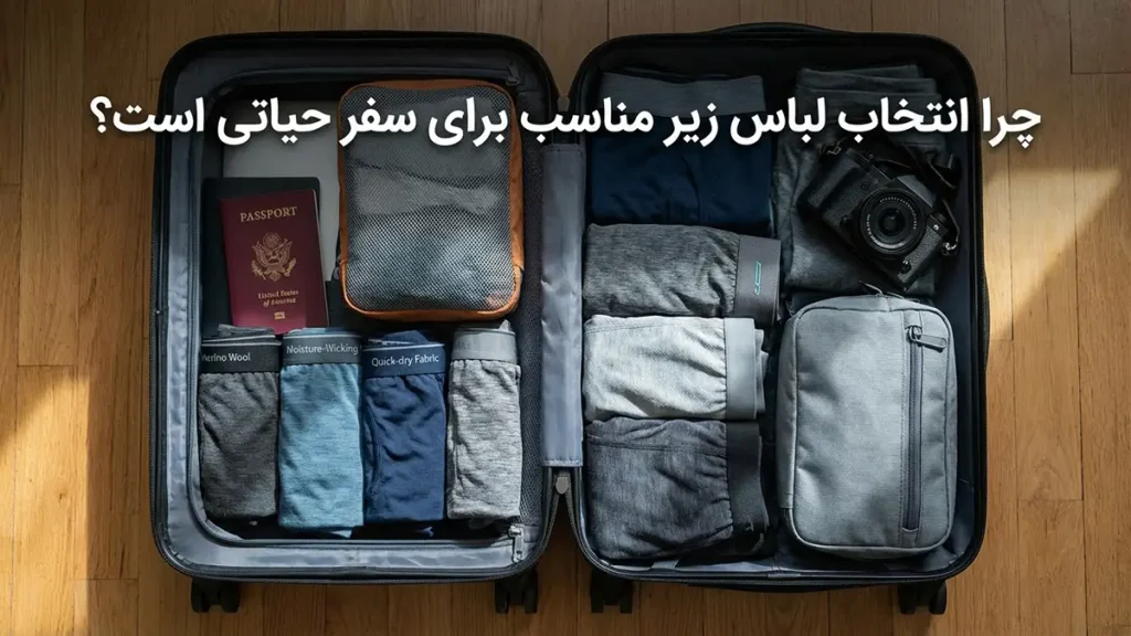 چرا انتخاب لباس زیر مناسب برای سفر حیاتی است؟