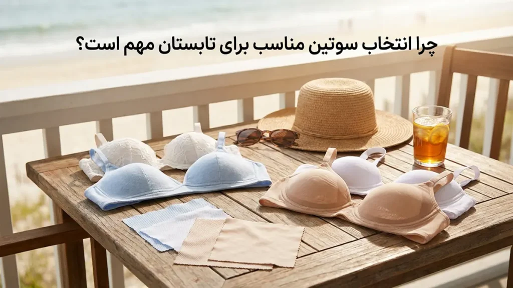 بهترین سوتین برای تابستان: راهنمای جامع انتخاب و نگهداری چرا انتخاب سوتین مناسب برای تابستان اهمیت دارد؟