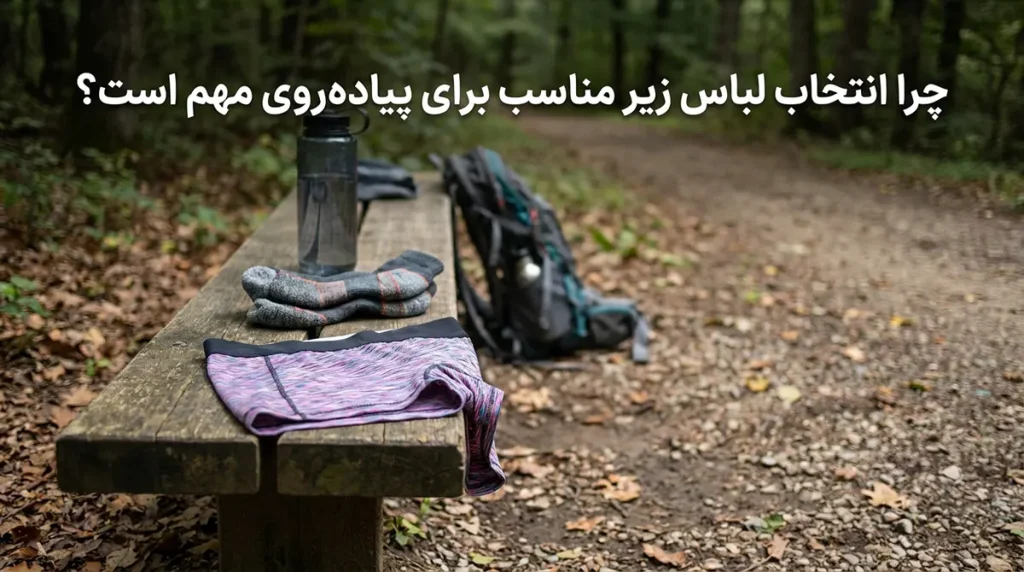 چرا انتخاب لباس زیر مناسب برای پیاده‌روی ضروری است؟