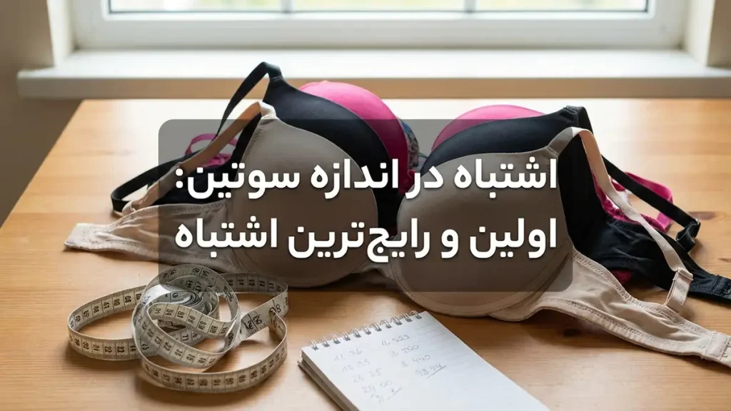 اشتباه در انتخاب سایز سوتین: اولین و رایج‌ترین خطا