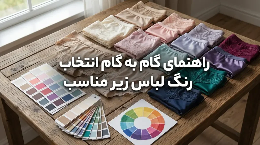 بهترین انتخاب رنگ لباس زیر: راهنمای جامع برای استایل و اعتماد به نفس راهنمای گام به گام انتخاب رنگ مناسب لباس زیر