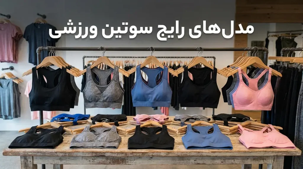 چطور سوتین مناسب ورزش انتخاب کنیم مدلهای رایج سوتین ورزشی: فشاری، پوششی و ترکیبی