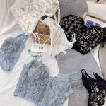ست نیم تنه شورت گلدوزی شده کد ۷۲۳