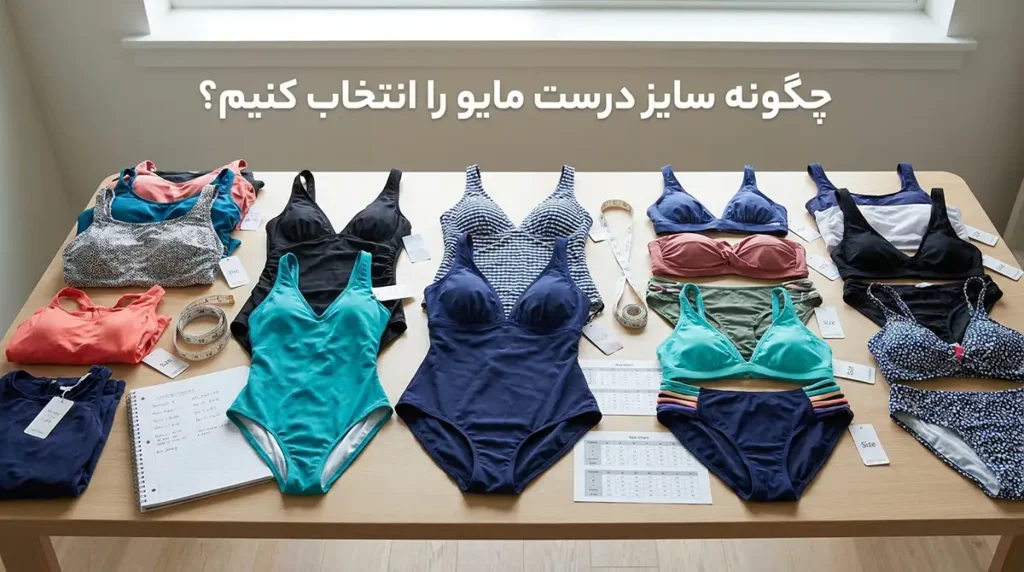 مدلهای مایو زنانه سایز بزرگ که اندام را زیبا نشان میدهند چگونه سایز درست مایو را انتخاب کنیم؟