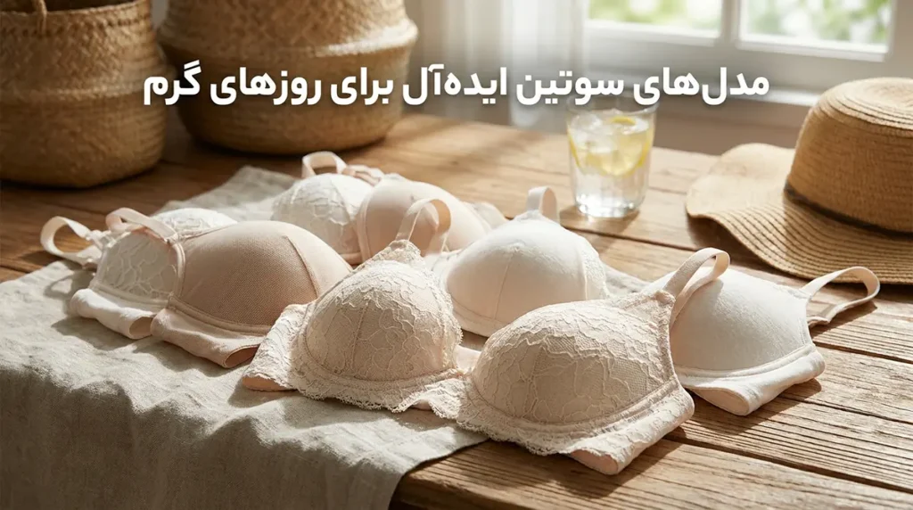 چطور سوتین مناسب برای روزهای گرم پیدا کنیم مدلهای سوتین ایدهآل برای روزهای گرم