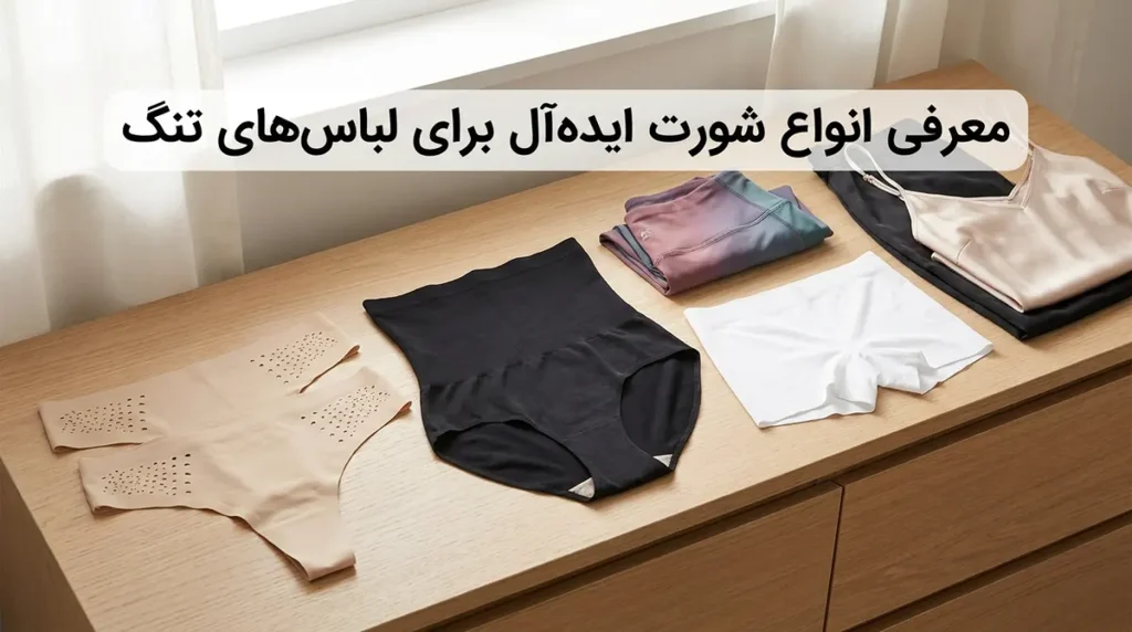 لباس زیر مناسب لباسهای چسبان معرفی انواع شورت ایدهآل برای لباسهای تنگ