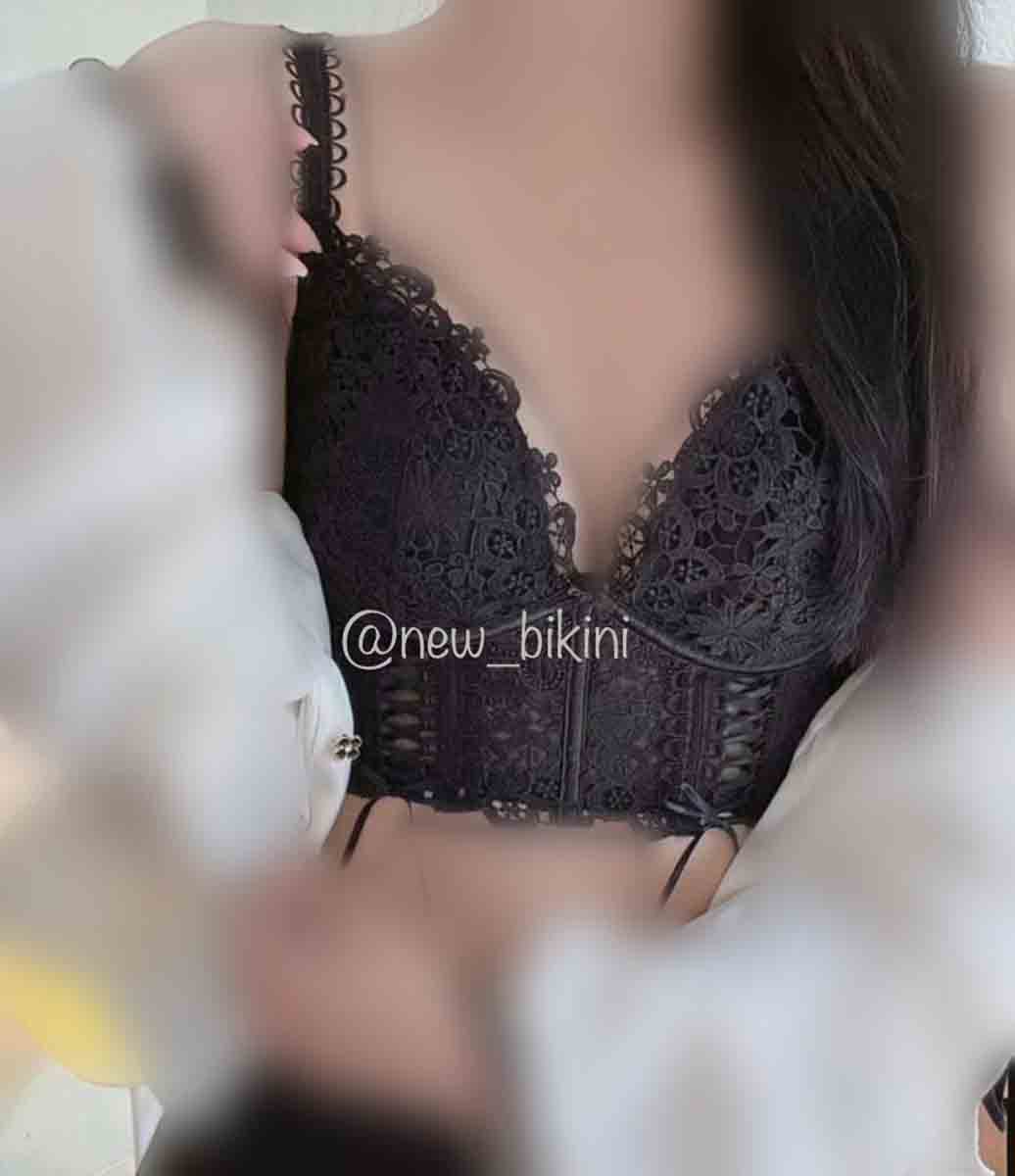 ست نیم تنه شورت دانتل کد ۷۲۵