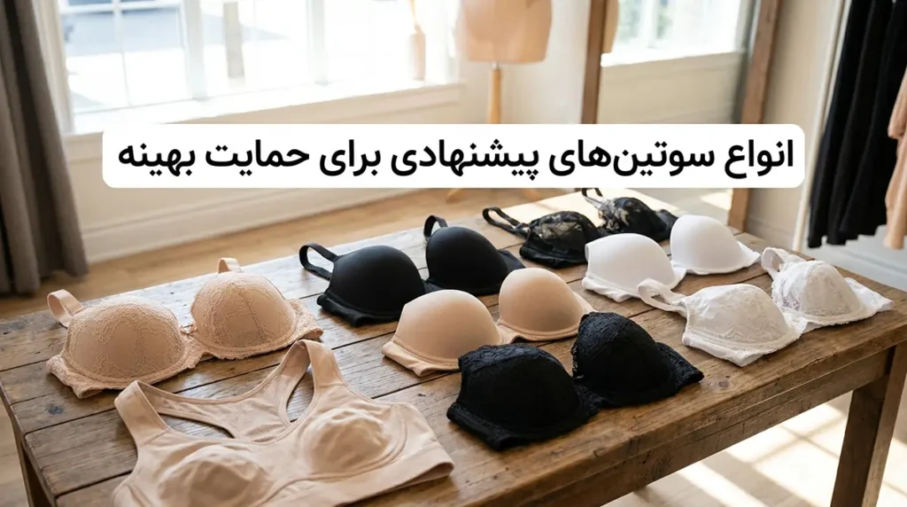 بهترین سوتین برای جلوگیری از افتادگی انواع سوتینهای پیشنهادی برای حمایت بهینه