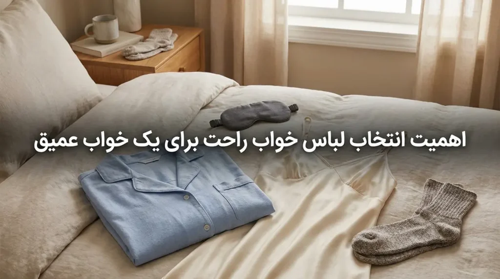 چطور لباس خواب راحت برای خواب عمیق انتخاب کنیم اهمیت انتخاب لباس خواب راحت برای یک خواب عمیق