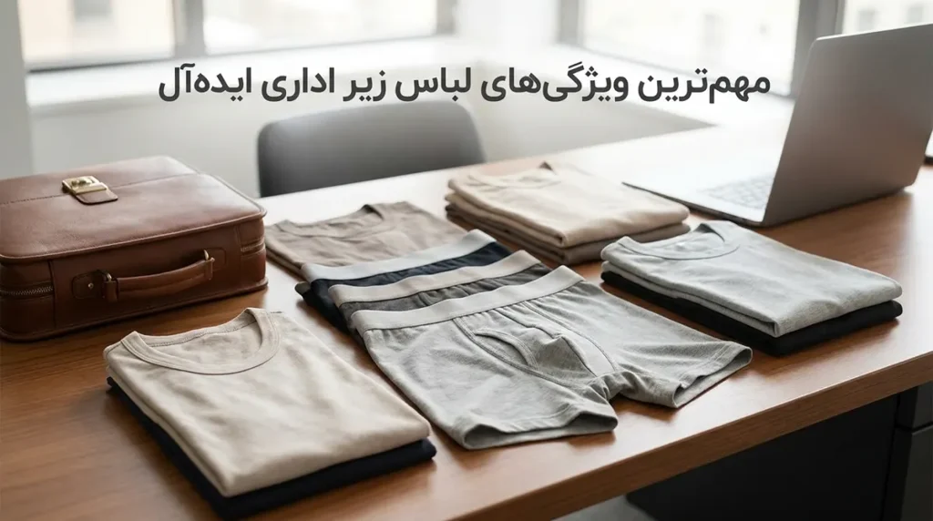 مهم‌ترین ویژگی‌های لباس زیر اداری ایده‌آل