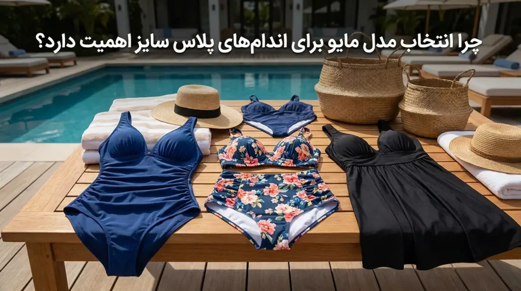 مدلهای مایو زنانه سایز بزرگ که اندام را زیبا نشان میدهند چرا انتخاب مدل مایو برای اندامهای پلاس سایز اهمیت دارد؟