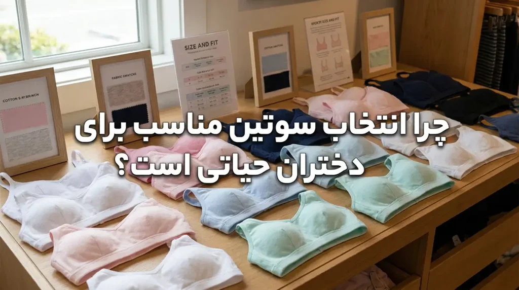 بهترین نوع سوتین دخترانه: راهنمای جامع انتخاب برای سلامت و راحتی چرا انتخاب سوتین مناسب برای دختران حیاتی است؟
