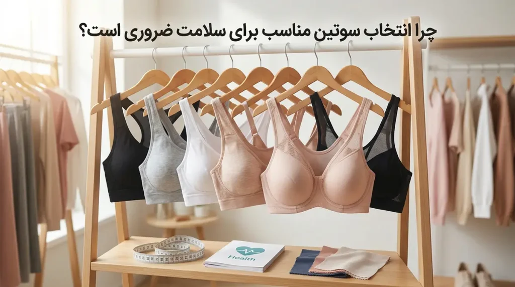 چرا انتخاب سوتین مناسب برای سلامتی ضروری است؟