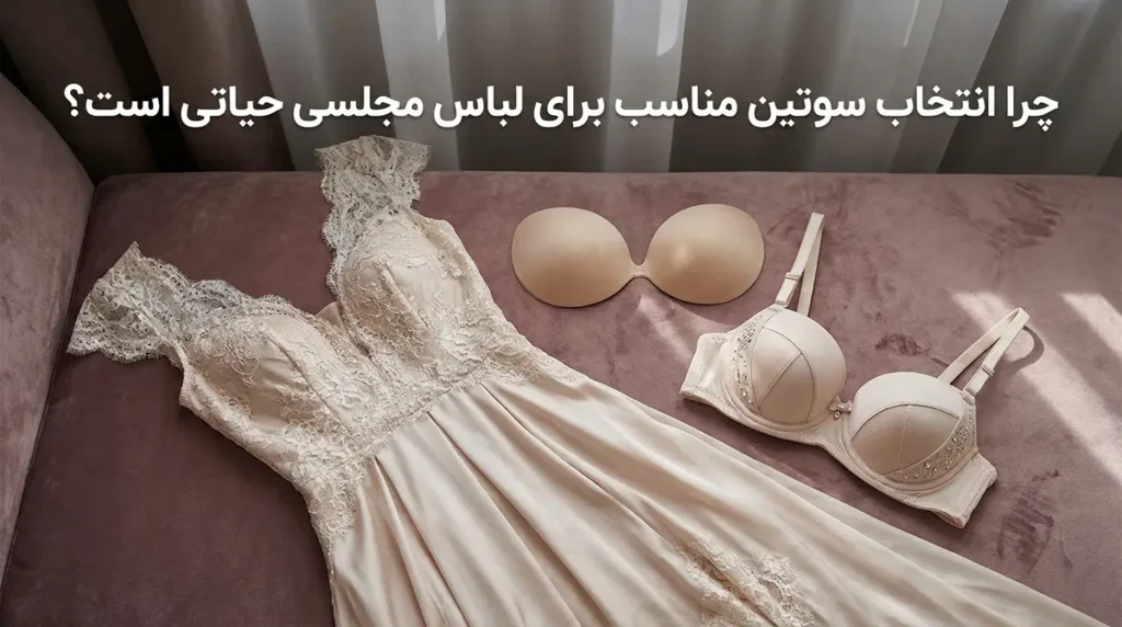 چرا انتخاب سوتین مناسب برای لباس مجلسی حیاتی است؟