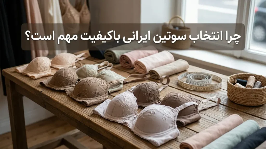 بهترین برند سوتین ایرانی چرا انتخاب سوتین ایرانی با کیفیت اهمیت دارد؟