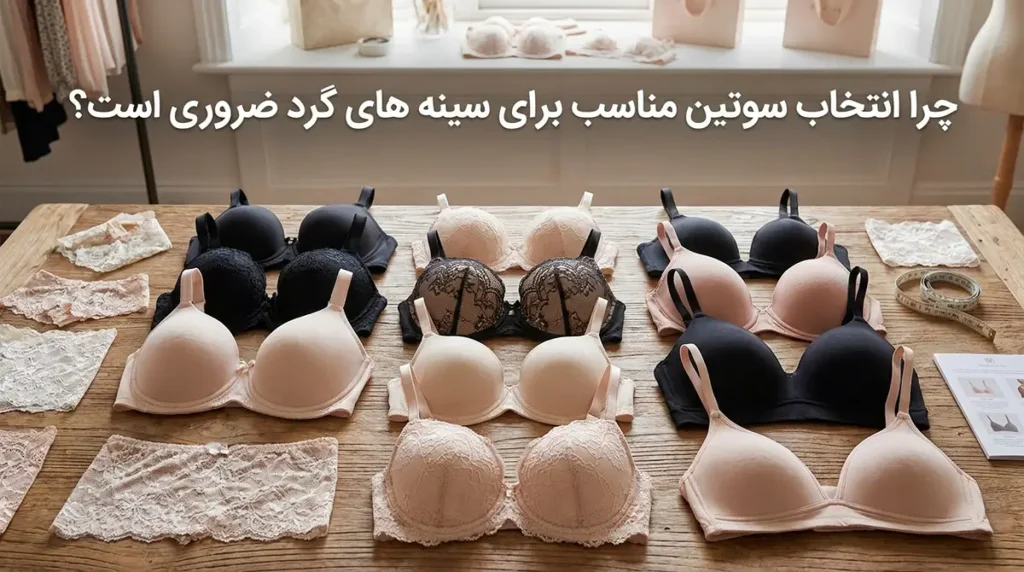 بهترین مدل سوتین برای سینههای گرد چرا انتخاب سوتین مناسب برای سینههای گرد ضروری است؟