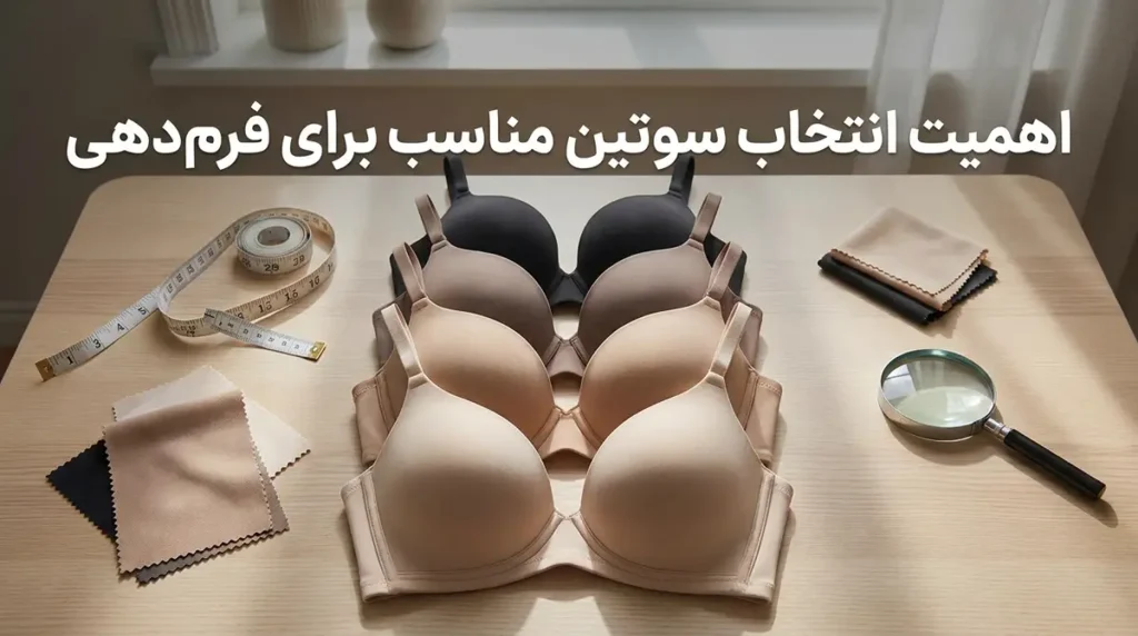 بهترین سوتین برای فرم دهی چرا انتخاب سوتین مناسب برای فرم دهی مهم است؟