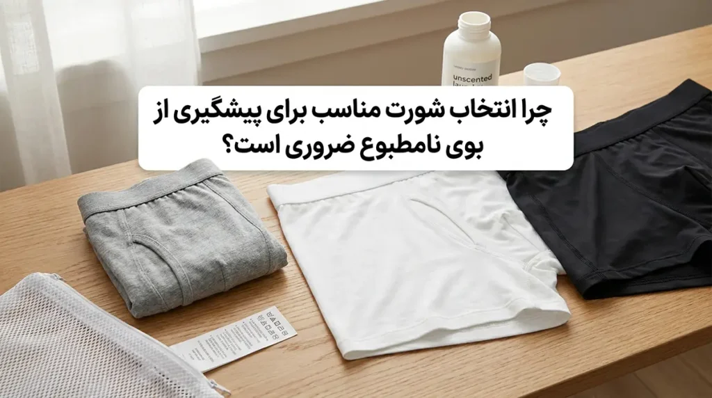چرا انتخاب شورت مناسب برای پیشگیری از بوی نامطبوع ضروری است؟